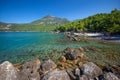 Beautiful sea view. Kotor bay in Montenegro