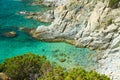 Beautiful sea of Villasimius Royalty Free Stock Photo