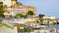 Beautiful seafront of Nice at the Cote D Azur - CITY OF NICE, FRANCE - JULY 10, 2020