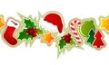 Beautiful seamless christmas pattern