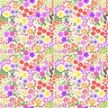 Beautiful seamless floral pattern.