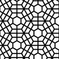 Beautiful seamless hexagonal geometrical pattern. hexagonal texture illustration