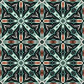 Beautiful seamless pattern. Decorative elements. vector illustration Royalty Free Stock Photo