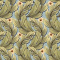 Modern Art Nouveau Tiffany pattern