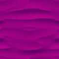 Beautiful seamless purple abstraction with horizontal convex shapes. Purple liquid texture and background