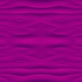 Beautiful seamless purple abstraction with horizontal convex shapes and symmetrical patterns. Purple liquid texture