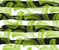 Beautiful seamless tropical jungle floral pattern background with palm leaves Royalty Free Stock Photo