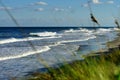 Magnificant Seascape of the Beaches of North Carolina Royalty Free Stock Photo