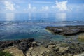 Beautiful seascape in Ly Son island, Quang Ngai, Vietnam.