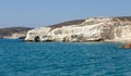 Beautiful seascape in Milos island, Cyclades, Greece Royalty Free Stock Photo