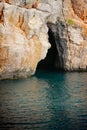 Beautiful seascape, mountains, sea, grottoes