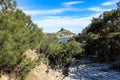 Beautiful seascape, panorama of cape Kapchik to the Galitsin Trail. Russia.