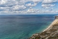 Beautiful seascape panorama , Kuban, Russia