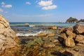 Beautiful seascape/ Primorye, Russia Royalty Free Stock Photo