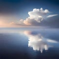 Beautiful seascape view - ai generated image