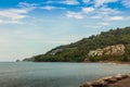 Beautiful seascape view of Kalim beach, the small beach of Kalim fishermen village, Kalim Beach is nearby Royalty Free Stock Photo