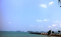 Beautiful seaside beach - Sattahip, province Chon Buri,Thailand.