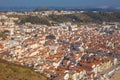 Beautiful seaside resort of Nazare in Portugal