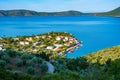 Beautiful seaside scenery at Steni Vala in Alonissos island, Greece Royalty Free Stock Photo