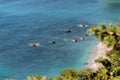 Beautiful seaside seen from above