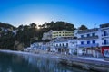 The beautiful seaside town of Patitiri, in Alonissos island, Greece