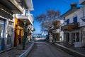 The beautiful seaside town of Patitiri, in Alonissos island, Greece