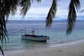 Beautiful idyllic beach on the Bohol Island in Philippines Royalty Free Stock Photo