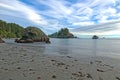 Beautiful secluded beach on Redwood Coast