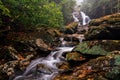 Beautiful Secluded Waterfall Royalty Free Stock Photo