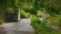 Beautiful secret valley and  Menacuddle well uncovered in Cornwall Royalty Free Stock Photo