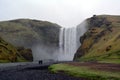 Beautiful Seljalandsfoss Waterfall in Iceland in Summer