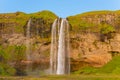 Beautiful Seljalandsfoss waterfall