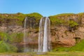 Beautiful Seljalandsfoss waterfall