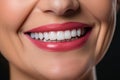 Beautiful Senior Lady Exuding Radiance with Perfectly White Teeth, Exemplifying Dental Care Concept