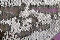 Beautiful sequins texture surface as background Royalty Free Stock Photo