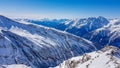 Austria - Snowy mountains Royalty Free Stock Photo