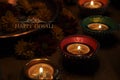 Diwali Holiday/ Diwali Lamp Thirty Text
