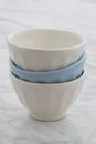 Beautiful set of bowls Royalty Free Stock Photo