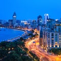 Beautiful shanghai bund closeup