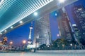 Beautiful of shanghai night scene Royalty Free Stock Photo