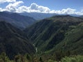 Beautiful Shangri-La Blue Sky The majestic mountains