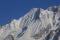 Unique shaped part of mount Ponngen Dopchu, Langtang valley, Nepal.