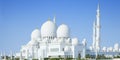 Beautiful Sheikh Zayed Mosque in Abu Dhabi city, UAE