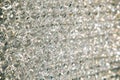 Beautiful shiny diamonds swarovski crystal background. Luxury, wealth. Cover pattern. Macro photo, close up of expensive stones Royalty Free Stock Photo