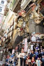 Beautiful shops in the streets Naples Italy