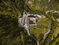 Beautiful shot of the Abbey of Monte Maria in Italy