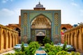 Beautiful shot of the Al-Nabi Mosque h in Qazvin, Iran