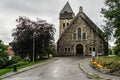 Beautiful shot of Alesund Church in More og Romsdal, Norway Royalty Free Stock Photo