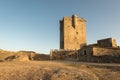 Beautiful shot of an ancient medieval castle in San Felices de los Gallegos, Spain