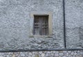 Beautiful shot of an ancient window at governor palace in sunny day